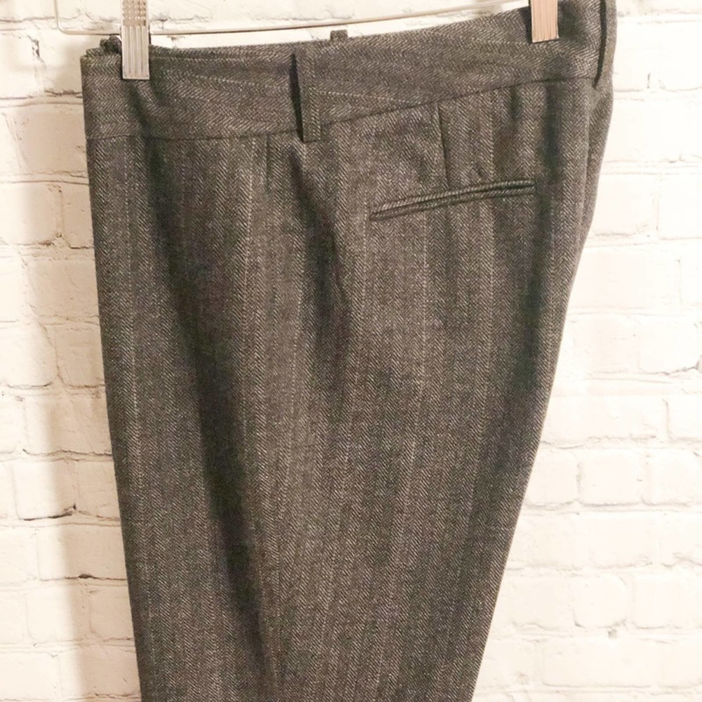 Antonio Melani Herringbone Wool Pant